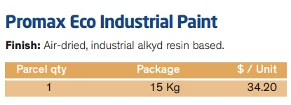 Kardelen Promax Eco. Промышленная краска на основе алкидной смолы высушенная глянцевая Высокая водостойкость