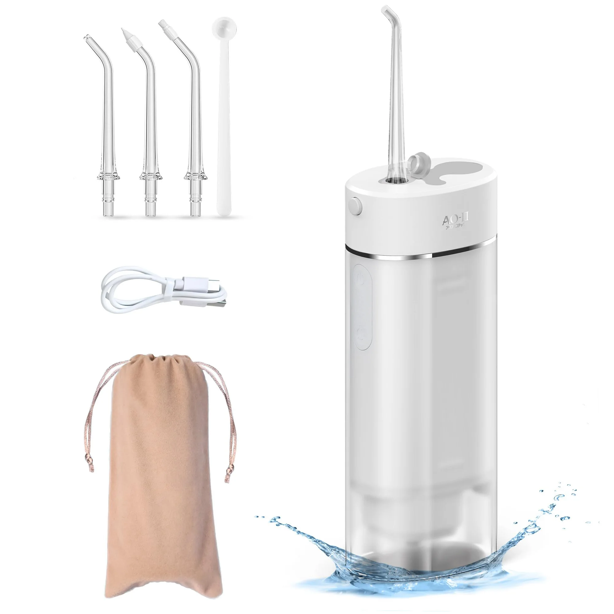 Electrolytic Ozone Hydrogen Micro Nano Bubbles Ozone Electric Water Flosser  disinfectant by electrolysis of water and salt
