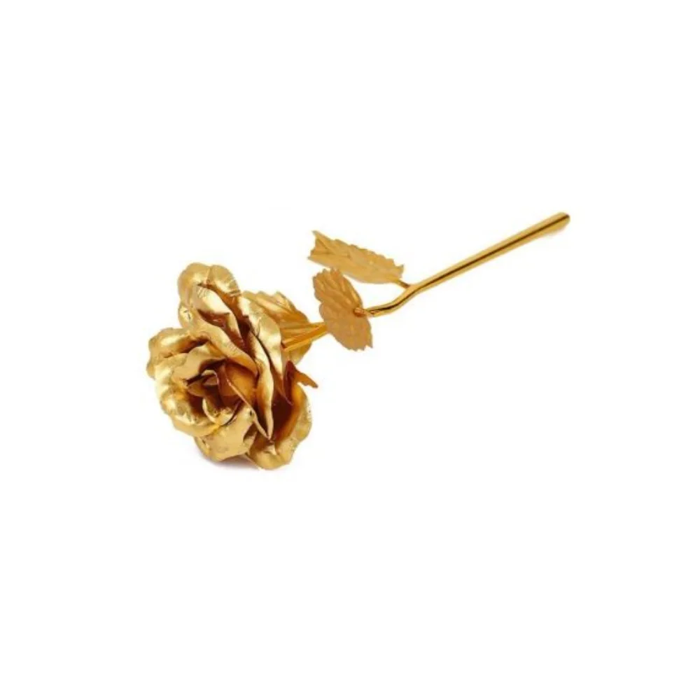 Antique 24k Gold Rose Metal Material Gold Plated Rose Wedding Decorative Roses For Hot Sale By Royal Home Collection Suppliers