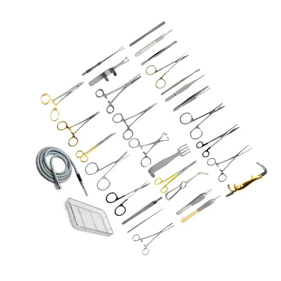 Brand New Plastic Surgery Set Of 31 Instruments High Quality Plastic Surgery Instruments High Quality Products