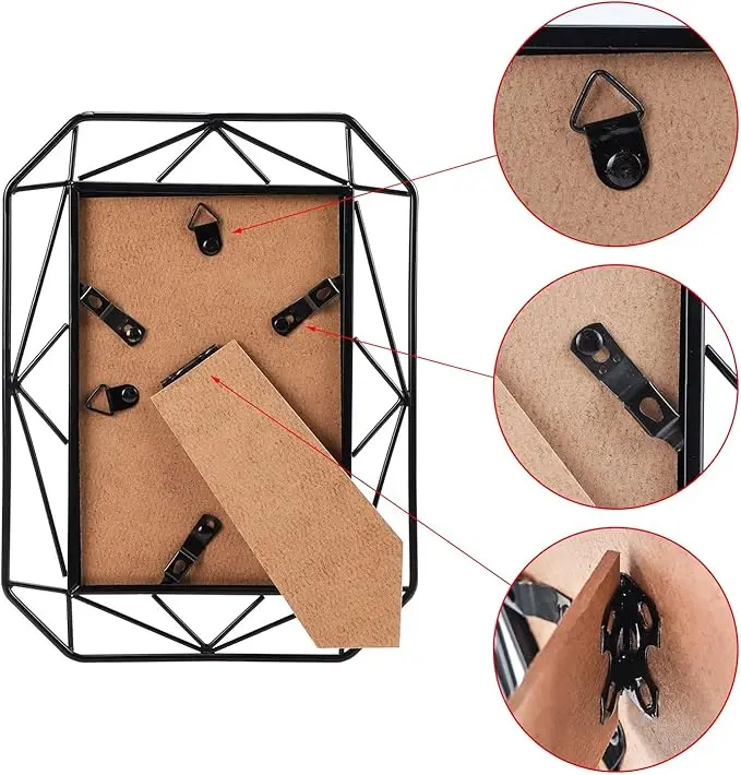 Highest Quality photo frame custom light luxury  photo frame Personalized creative wedding frame For Home Decora