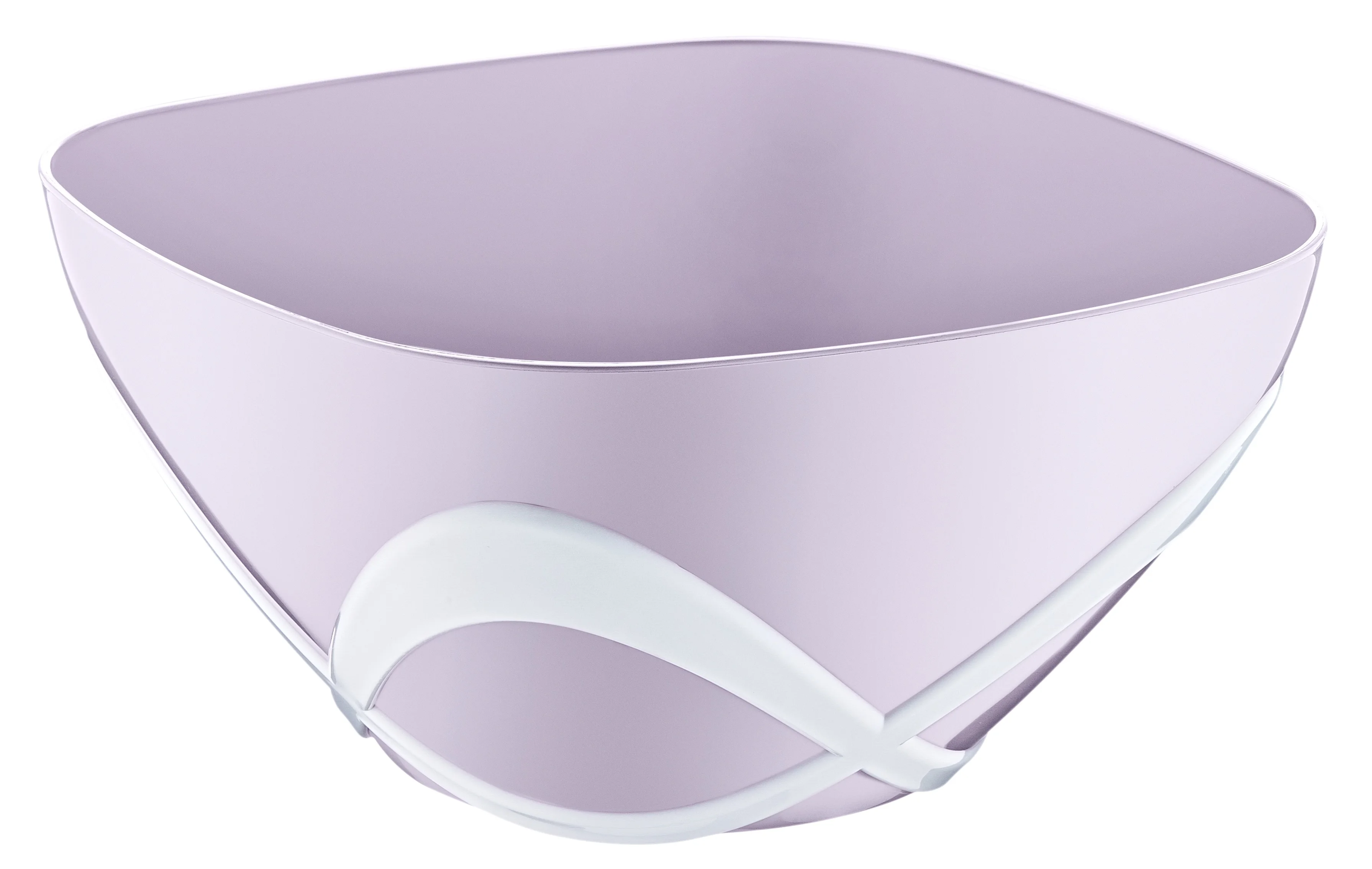 350ml Plastic Salad Serving Bowl with Unique Design Ideal for Healthy Meals Stackable Container Perfect for Kitchen and Dining