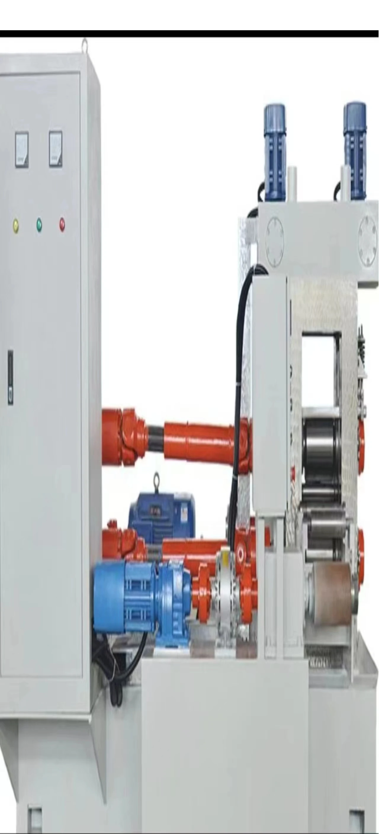 Hydraulic Sectional Single Spiral Auger Blade Screw Flight Cold Rolling Forming Machine