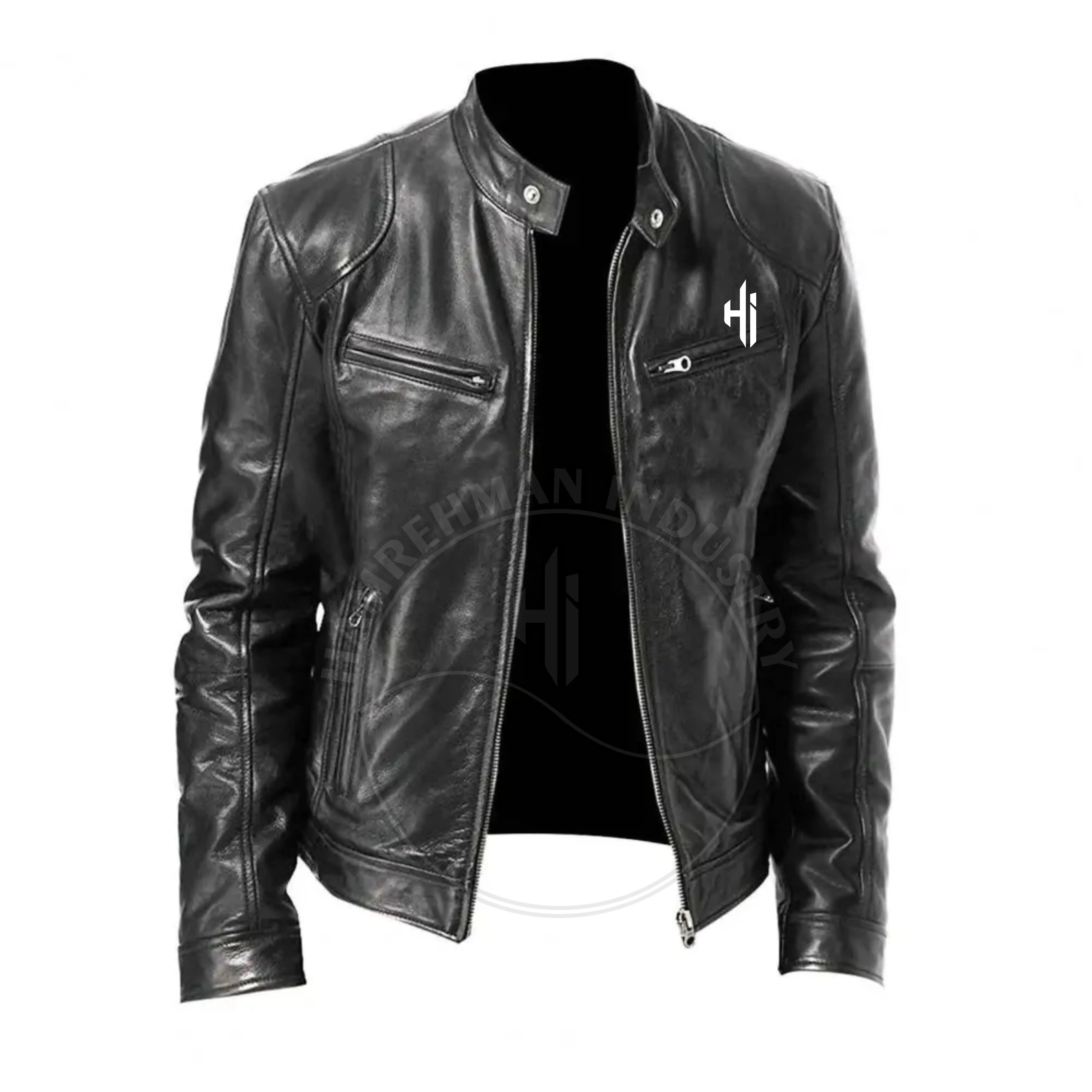 Wholesale Custom Logo Plus Size Real Men 2024 Leather Jackets For Sale In Best Price  leather jacket designer leather jackets