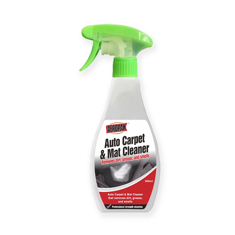 AEROPAK Automotive carpet mats cleaner 500ml removes dirt grease smells penetrates quickly into grime to clear away dirt