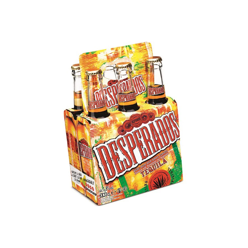 Премиальное пиво Desperados банки и бутылки оптом готовые к экспорту