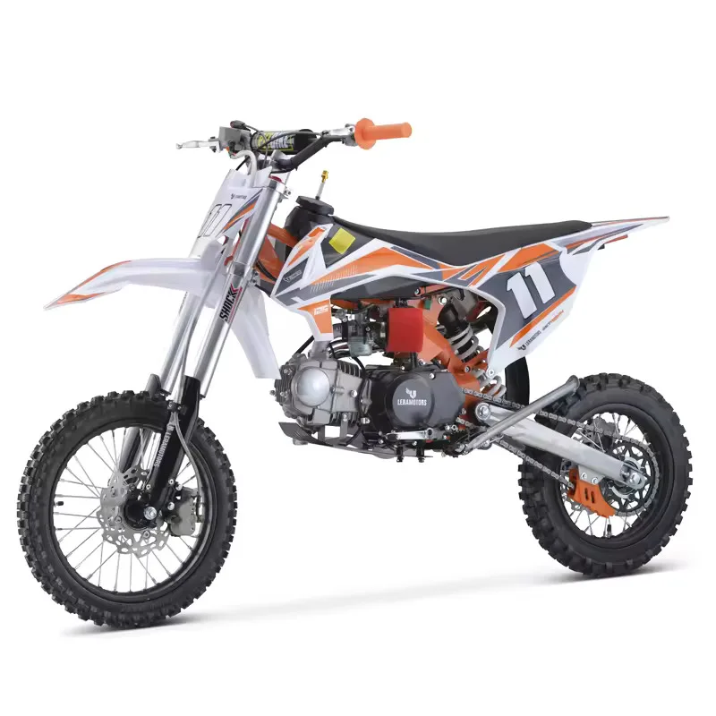 Big Wheel Dirt Pit Bike Gasoline Motorcycles 4 Stroke 125 cc 50cc 250cc Air Cool Kick And Electric Start Off Road
