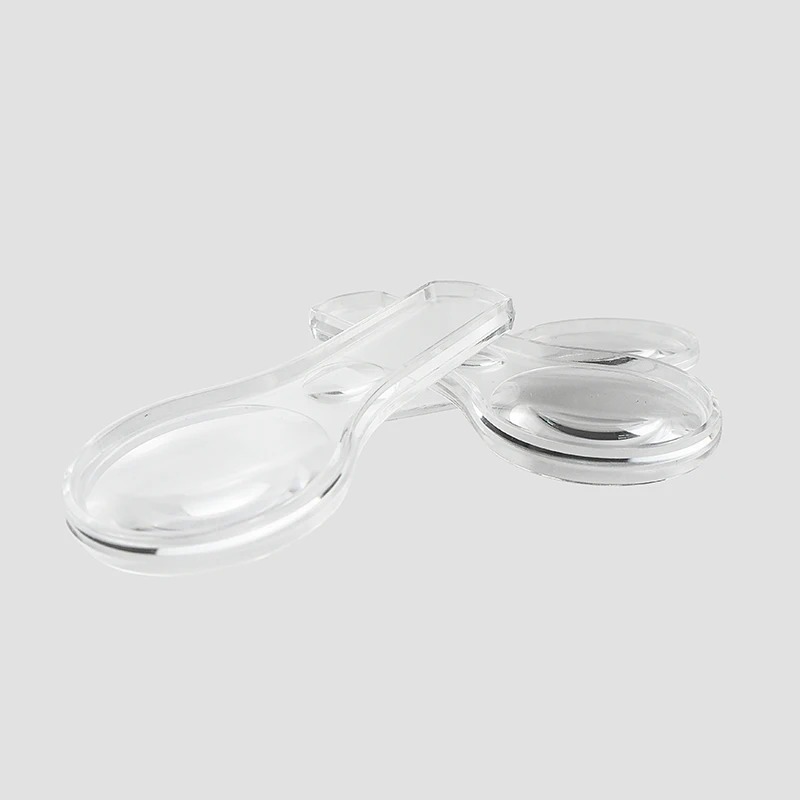 Magnifying Glass Set School Experiment, Plastic Magnifier, Small Mini Glasses Lens