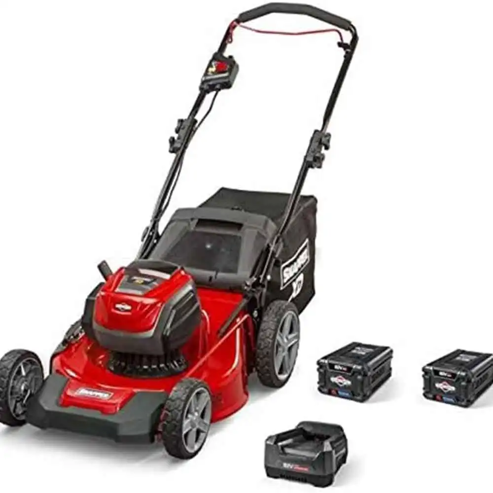 Super Sales For 19-inch Self Propelled 36V 40V 56V Cordless Lawn Mower with Double Lithium Battery With Brushless Motor