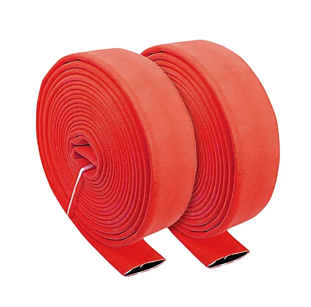 Fire Fighting Equipment 2 Inch Water Hose Pipe  PVC Lining Single Jacket Fire Hose
