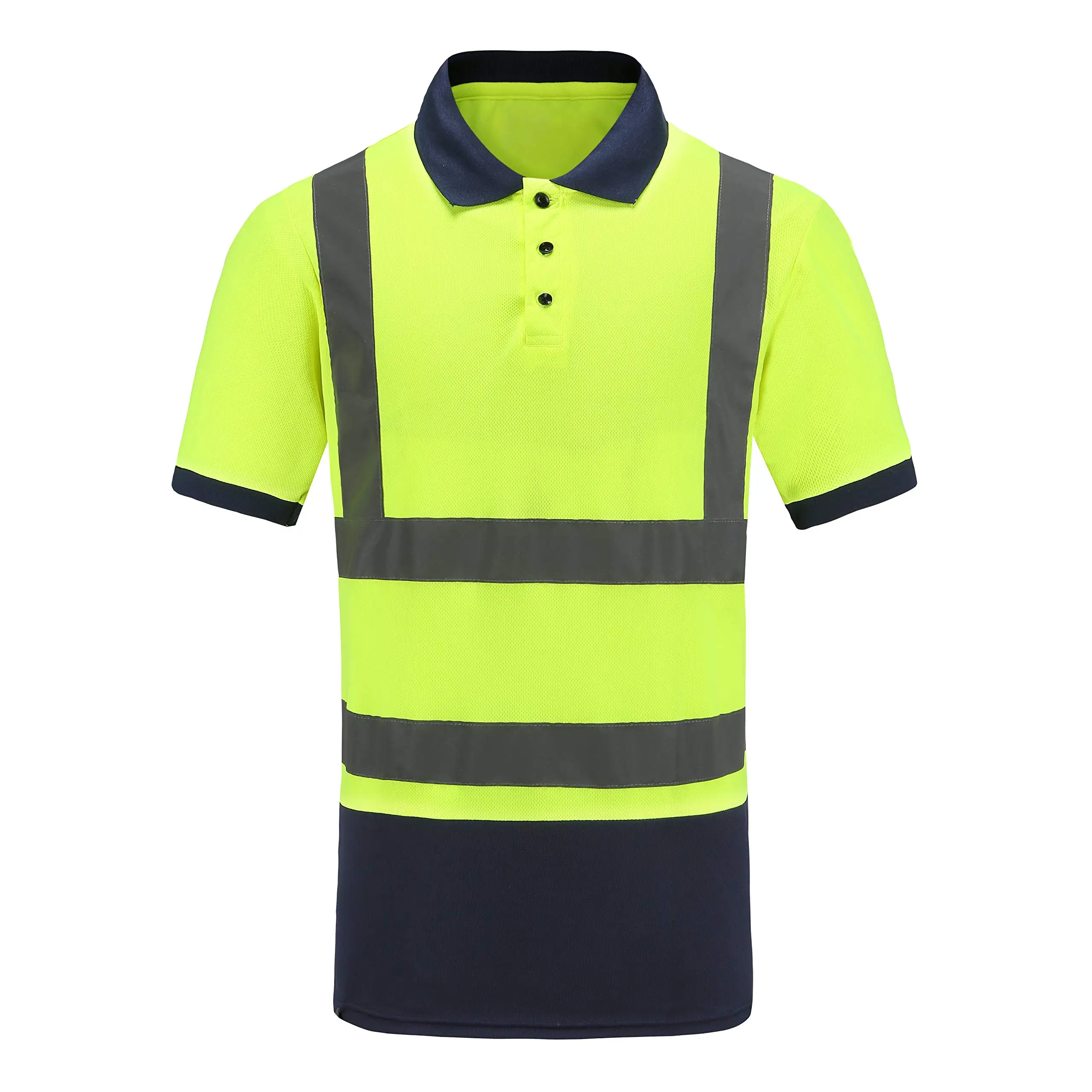 Best Quality Cheap Price Safety Shirt Reflective High Visibility OEM Long Sleeve Reflective Road Safety Cheap T Shirt