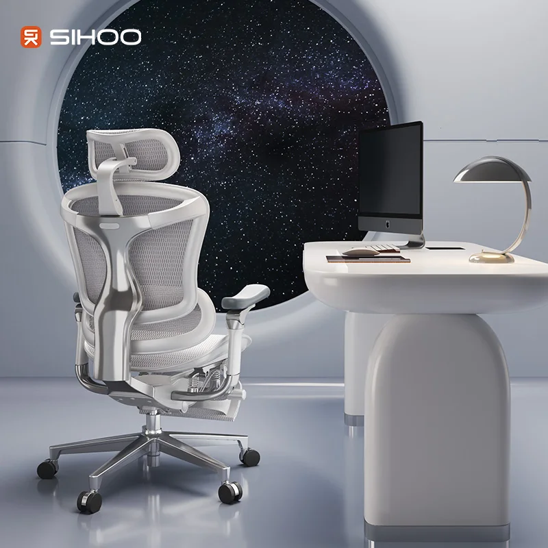 SIHOO Современная домашняя офисная мебель DORO C500 BIFMA проверенные представительские роскошные стулья с высокой спинкой сетчатый стул