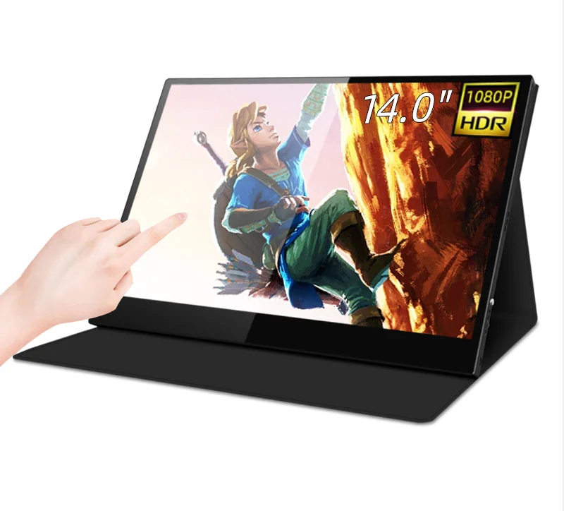 LED touch screen 14 inch 1080P for pc monitor