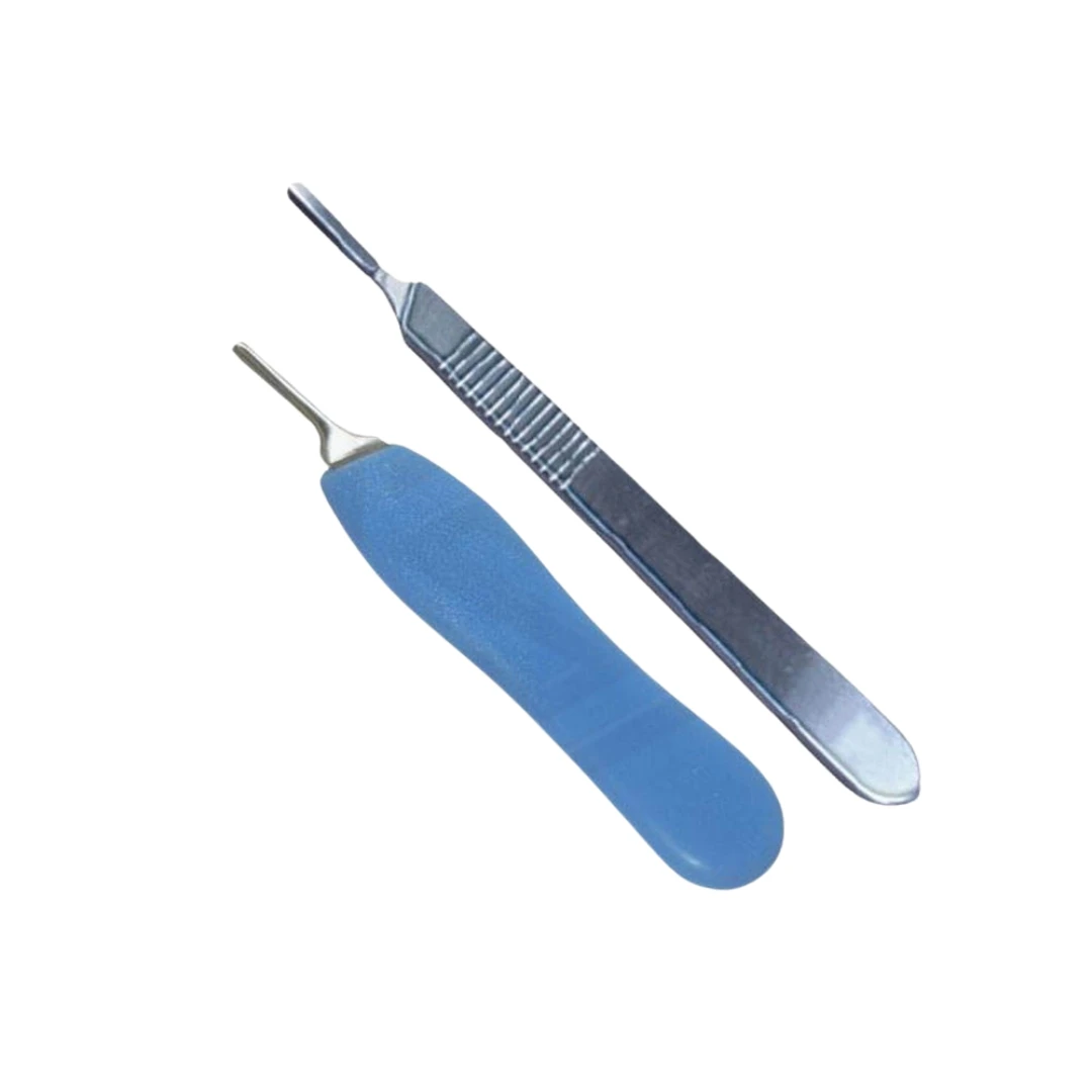 Micro Scalpel and Scalpel Handles Stainless Steel Surgery Surgical Scalpel Handle, Surgical Instrument Customized Logo Print