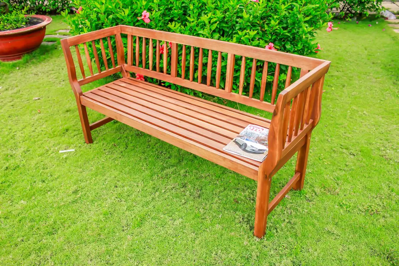 Wholesale Traditional Classic Wooden Stool Bench Backless Restaurant Bench School Bedroom Villa Bathroom Modern Garden Patio
