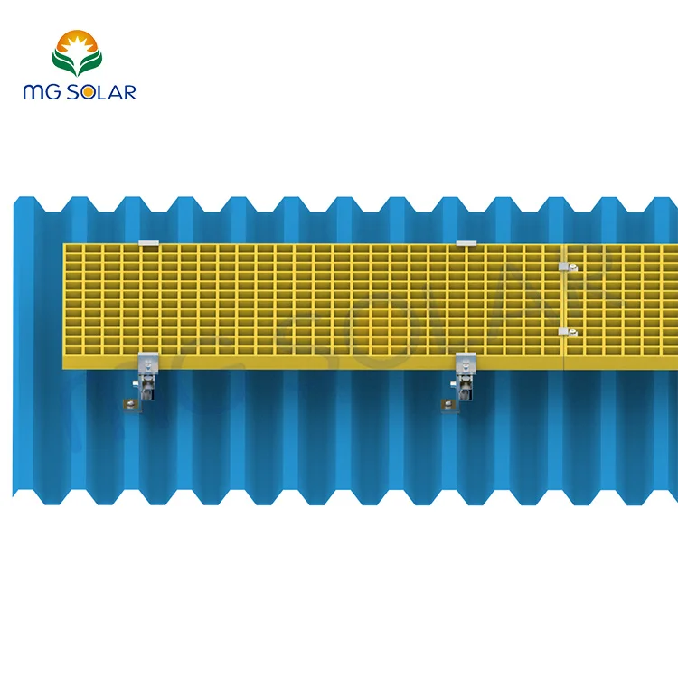 Solar Roof Mount FRP Walkway solar pv