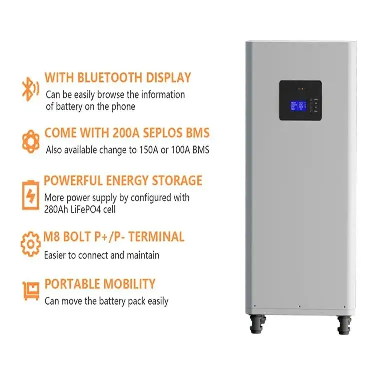 51.2V 280ah DIY kits energy storage battery system could be lifepo4 lithium ion batteries for household Withbms seplos mason 280