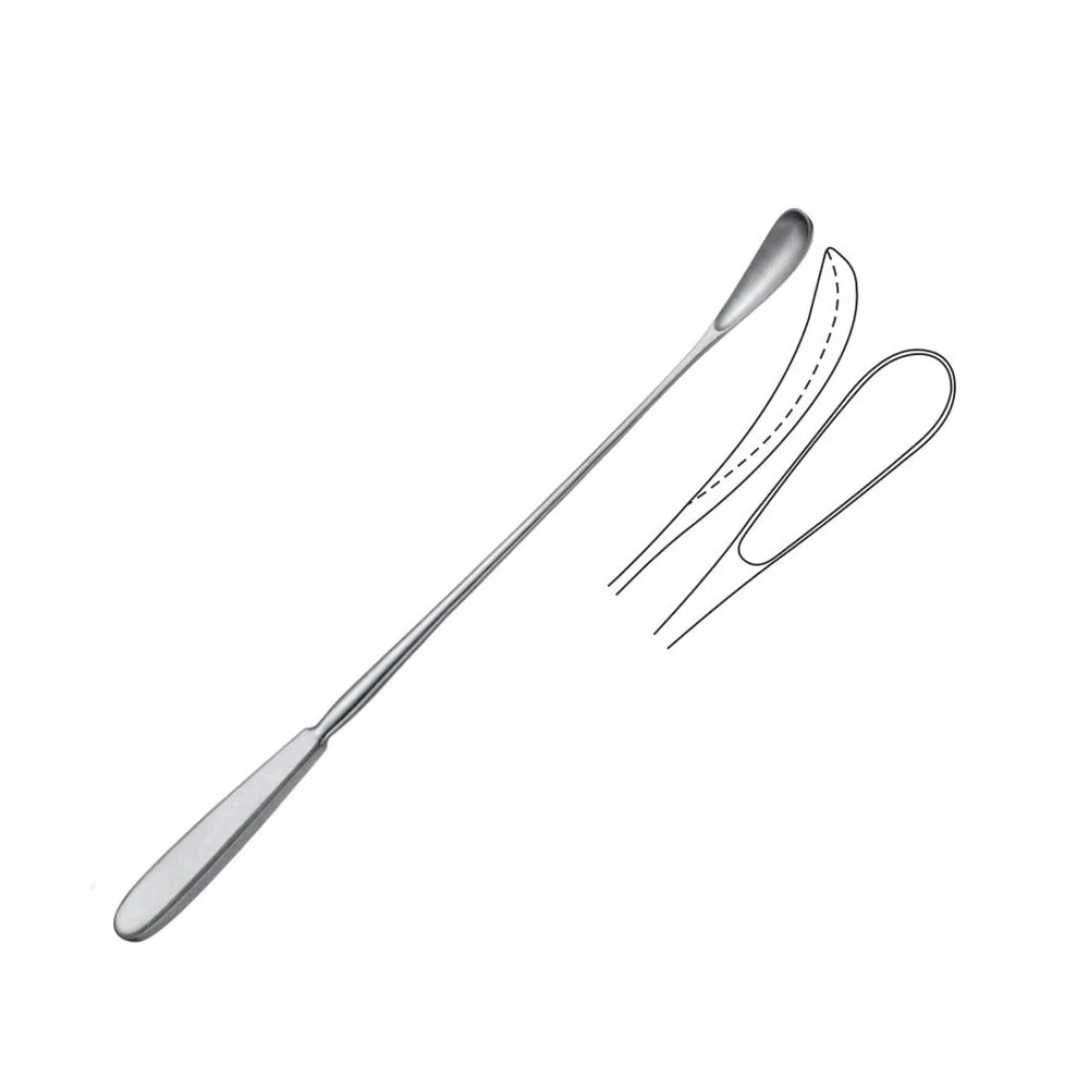Reasonable Price Bumm Recamier Uterine Curettes, Blunt 24 mm Surgical and Gynecology Surgery Instruments 30-31 cm