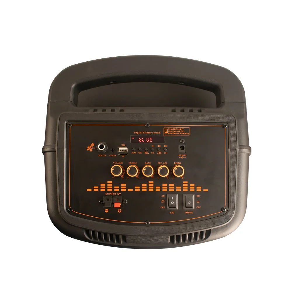 AILIPU factory hi-fi powerful subwoofer portable speakers sound box music laptop karaoke system with fm handle speaker