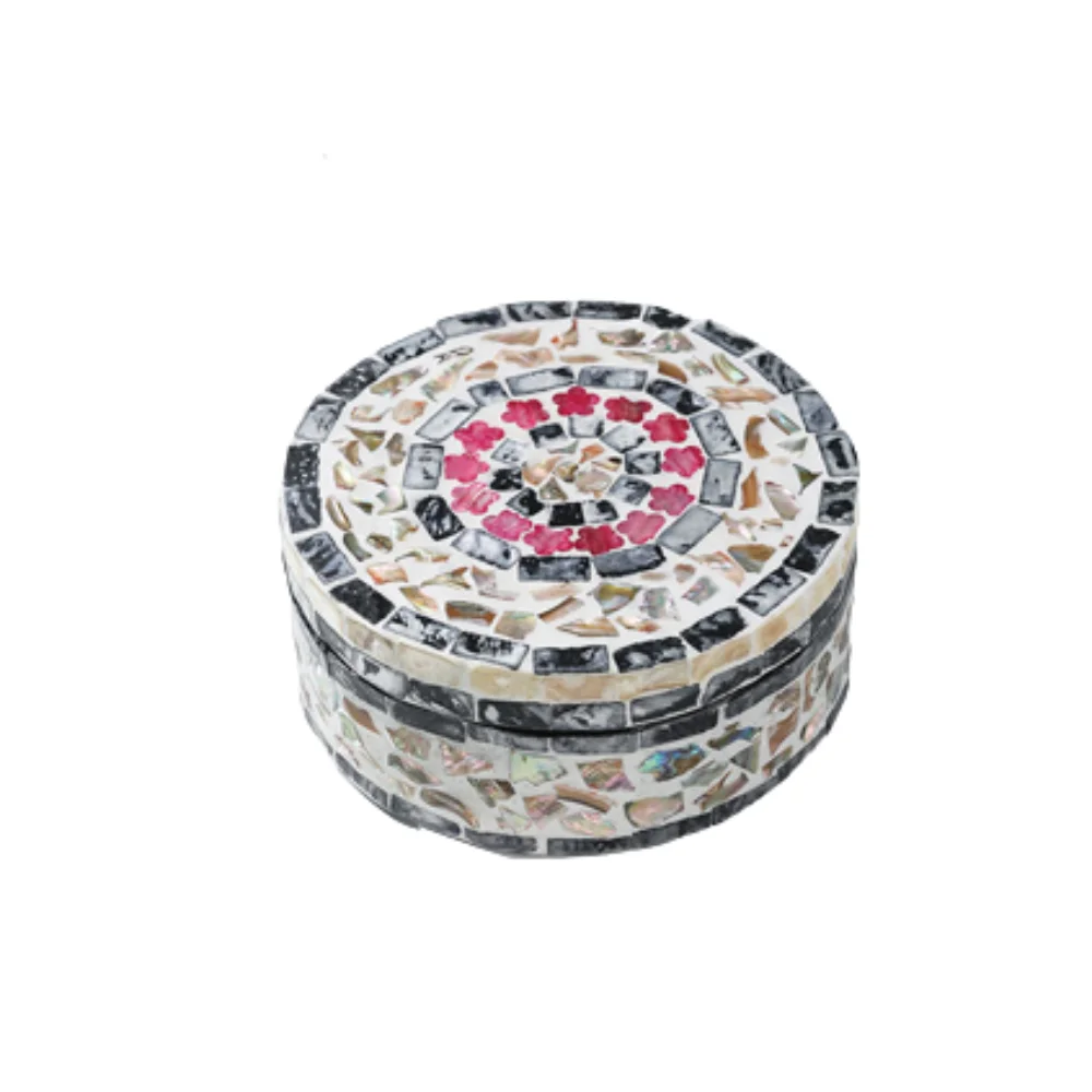 Handcrafted luxury eye-catching Mother of pearl inlaid jewelry box gift box high quality manufacture from Vietnam