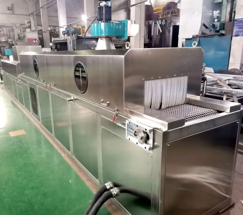 SSEC500-III Pass-Through Type Parts Cleaning Machine for Efficient Cleaning, Rinsing, and Drying of Industrial Components