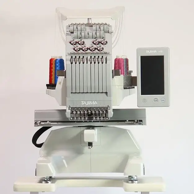 Tajima Sai 8 Needle Embroidery Machine Used with Active Discount for Home Use with Core Engine Component