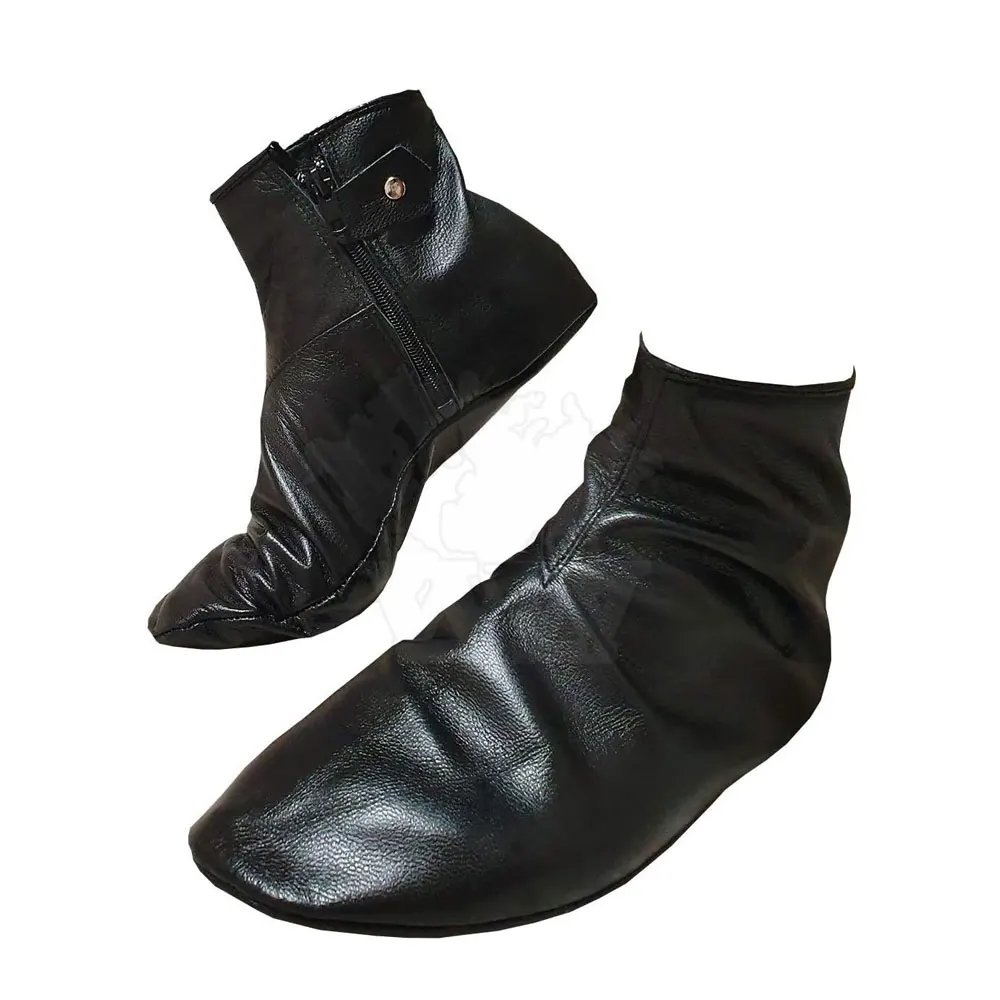 Unique Design Good Quality Custom Label Leather Mozay Best Price Professional Manufacturer Leather Socks