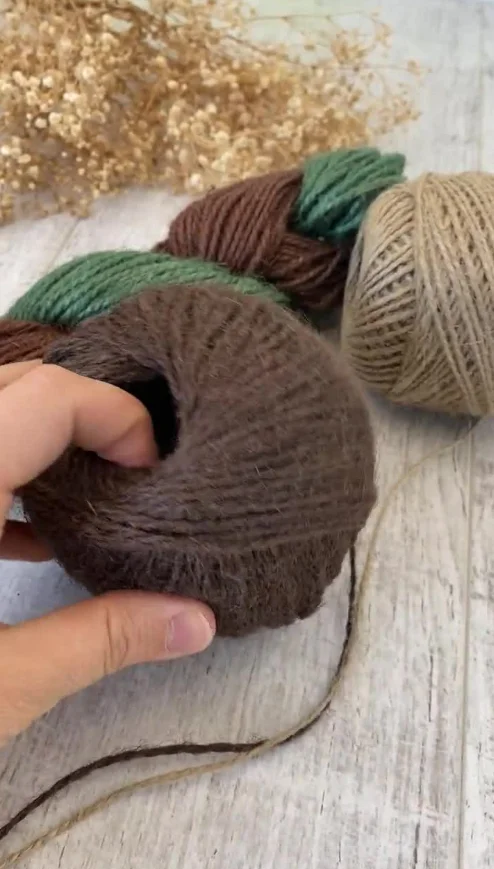 Natural Jute Rope with two ply  eco-friendly Natural Jute Rope Spool Real Macrame Craft Thread Bangladesh Handmade jute rope