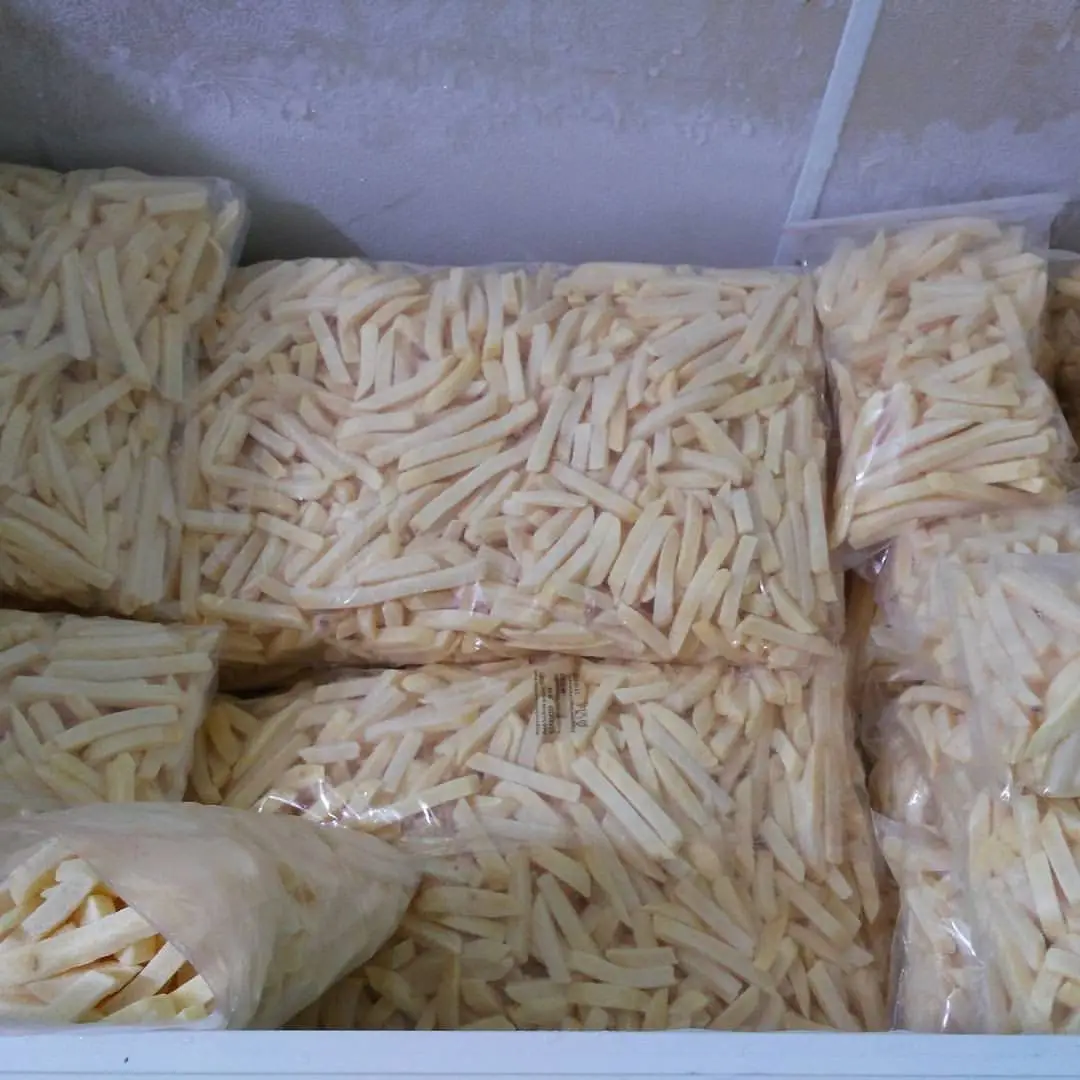 Купить замороженный картофель, обычное выращивание, замороженный картофель фри желтого цвета, очень вкусный вакуум и коробка, упаковка 12 месяцев для хранения