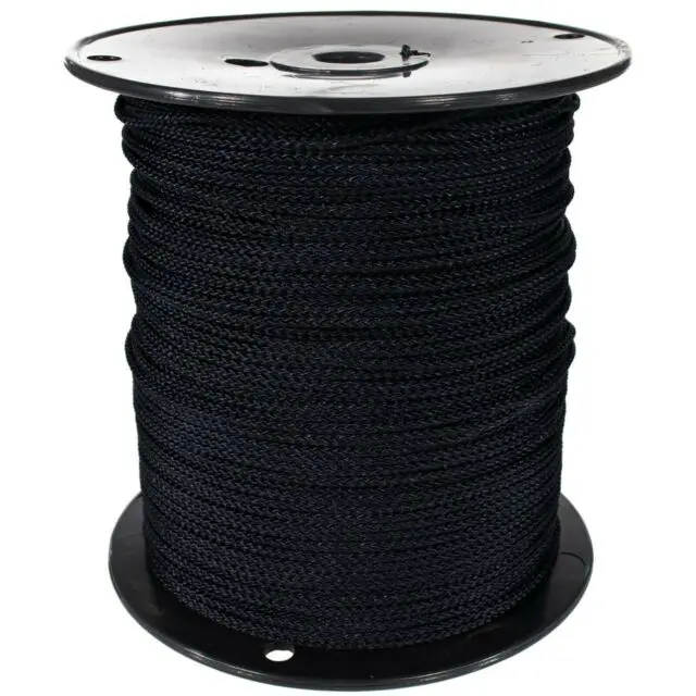 16mm braided White and blue polypropylene rope for marine
