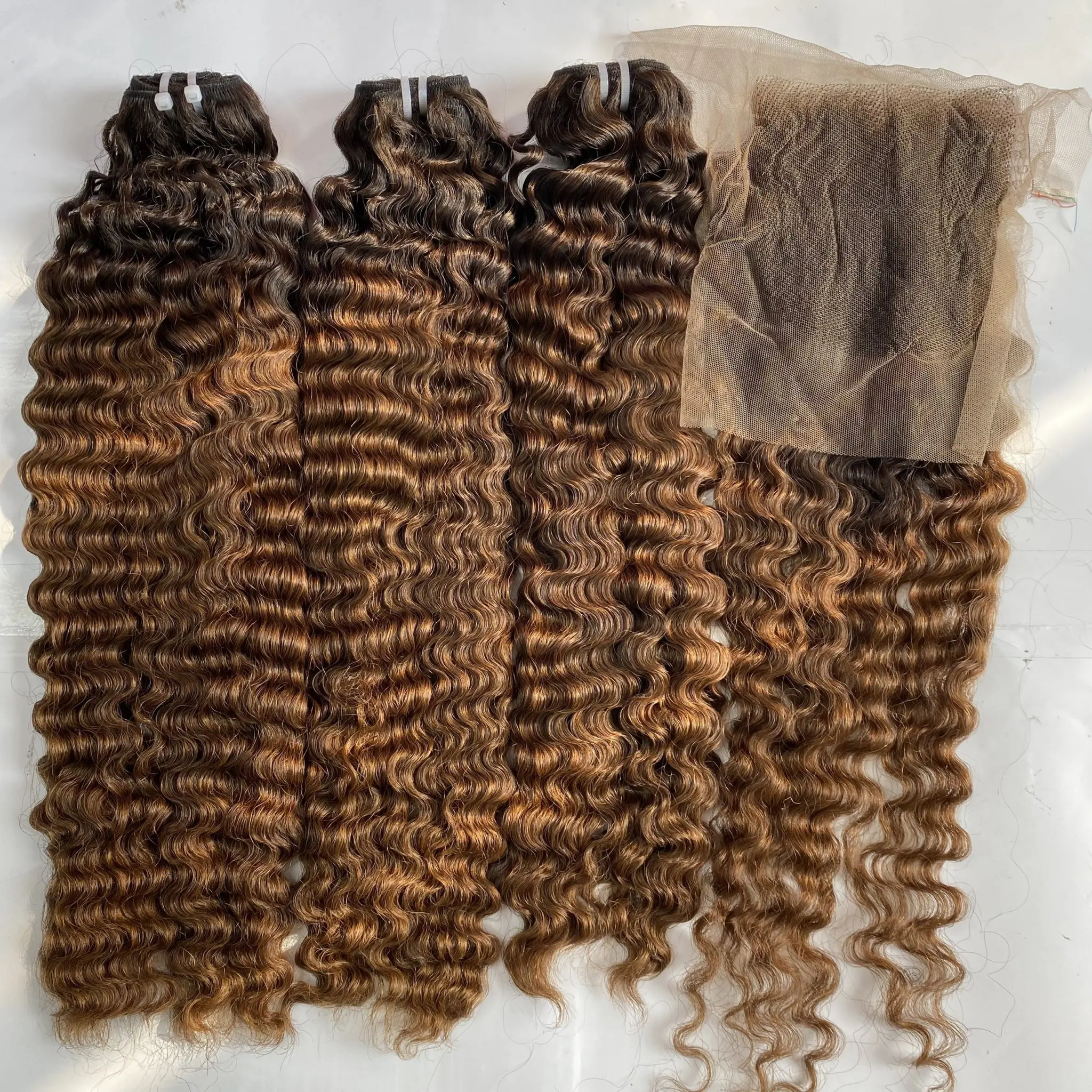 burmese curly colored weft vietnamese hair Bestseller Human Hair Extension wefts Vietnam  quality