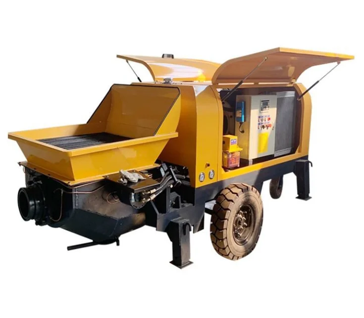 Free shipping M22-20 Concrete Pump Truck  Secondary Placing Pump Needs  Mobile Concrete Pumping Solution for Complex Sites