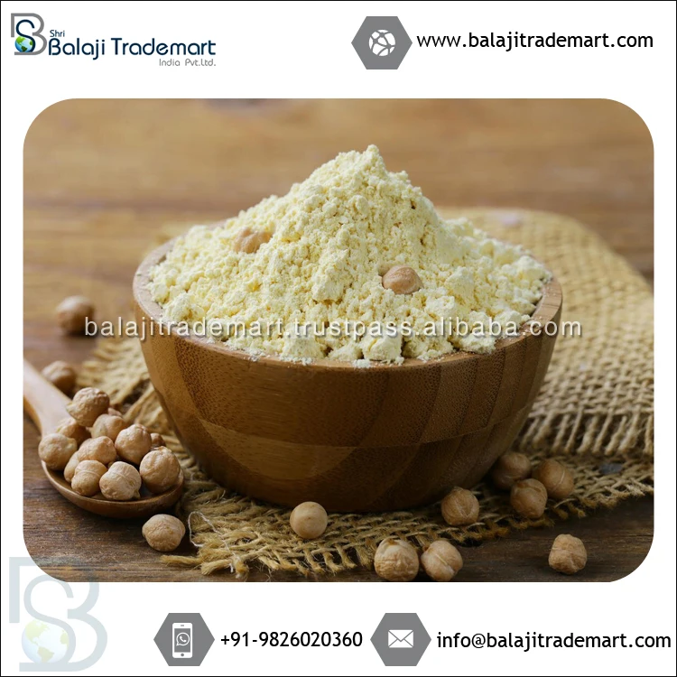 Wholesale Selling 100% Natural & Organic High Grade Food Grain Gram Flour (Besan) for Global Buyers