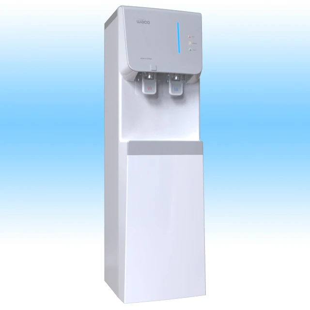 Reverse Osmosis POU Water cooler with High Quality water filter for Hot Cold Water Purification, Color option Silver-Gray