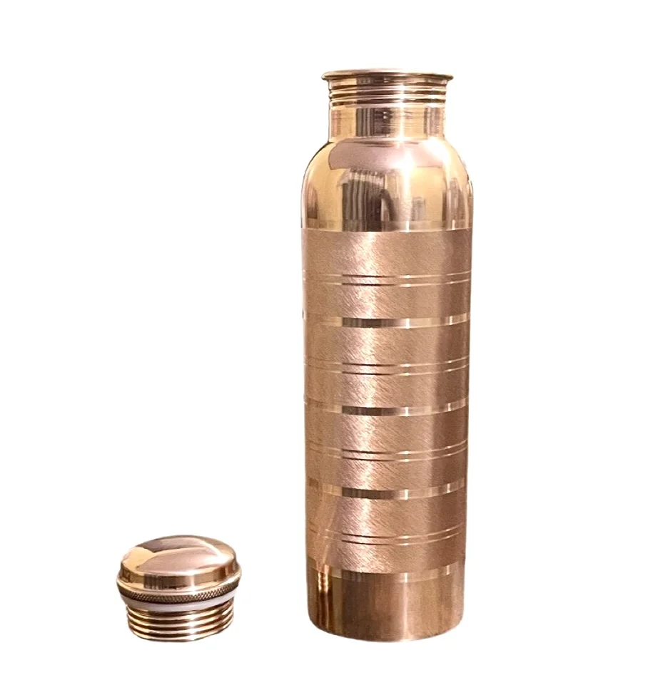 best selling products 2022 amazon pure copper water bottle best quality for ayurveda home gym yoga 950 ml