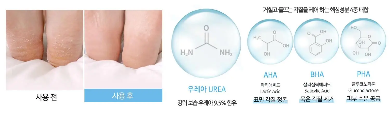 [Korea Cosmetics]foot care cosmetic product moisturizing foot mask Easy dead skin care Heel Care Foot Mask wholesale price