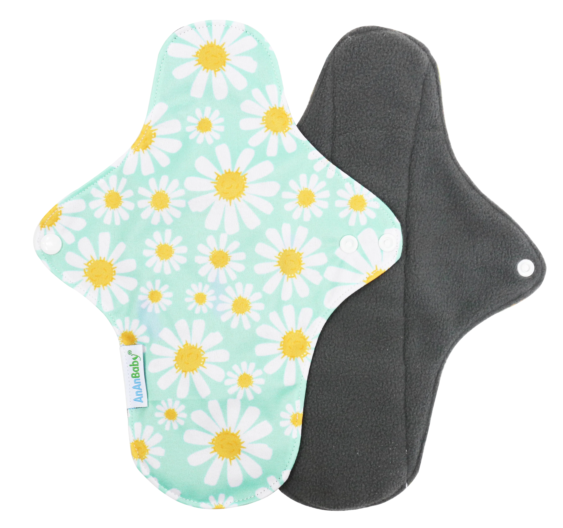 Wholesale Reusable Noble Girl Organic Bamboo Charcoal Or Custom Material Sanitary Napkin Pads For Women