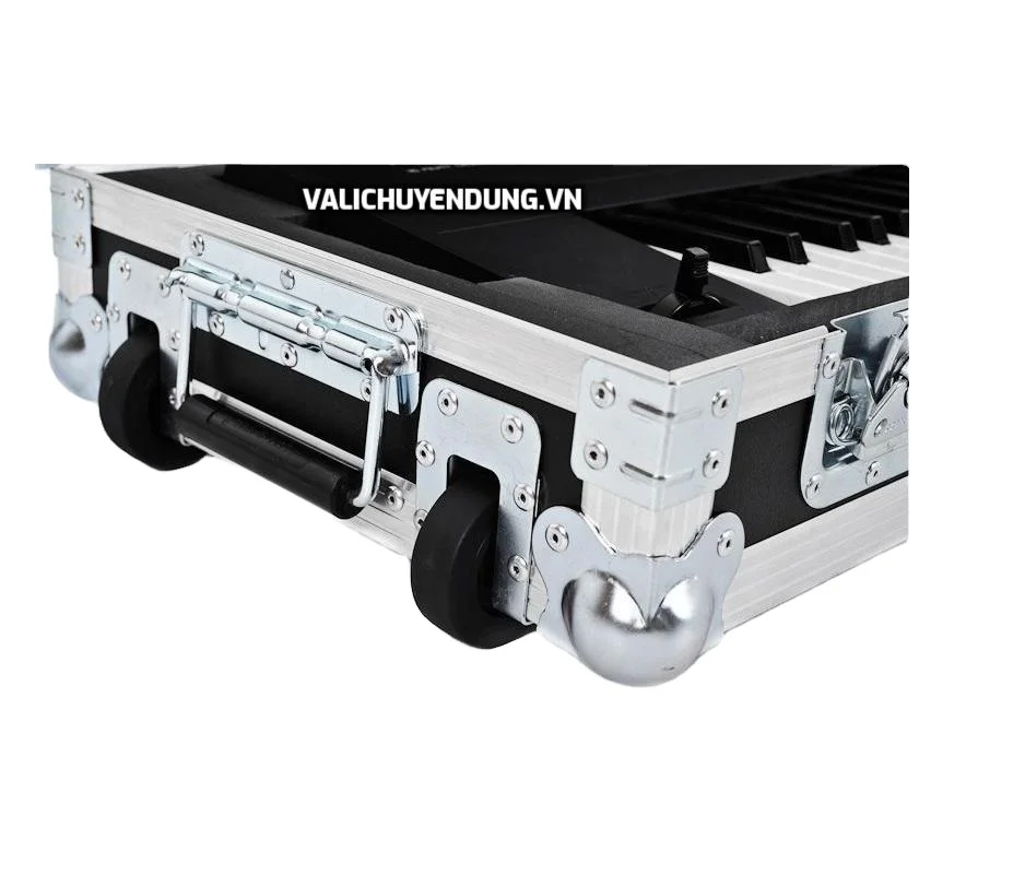 Professional Piano keyboard Carrying Flight Case with Custom Foam Hardshell Made in Vietnam