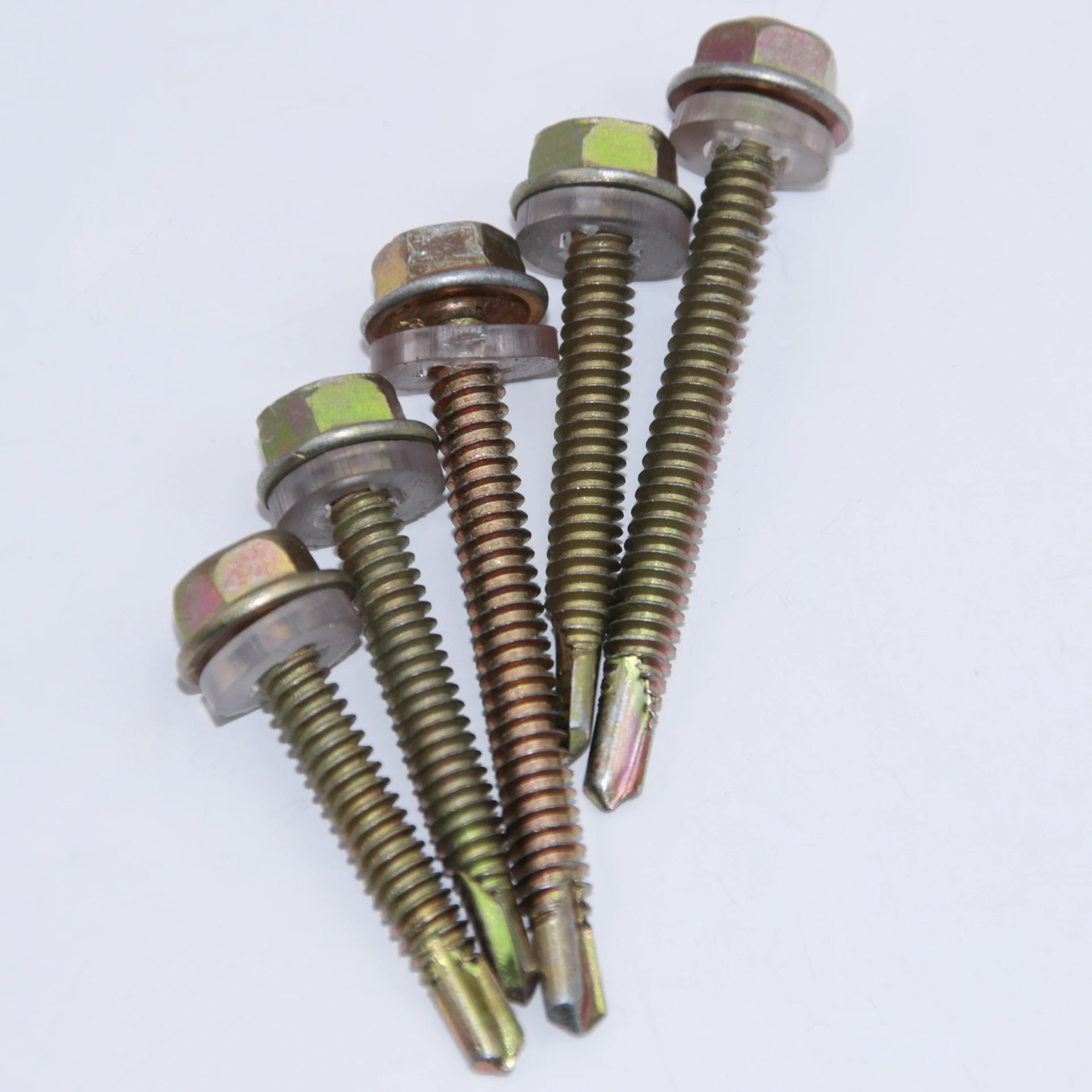 Self-tapping from drilling screw factory carbon steel 1022A material hexagonal washer head self-drilling roof s