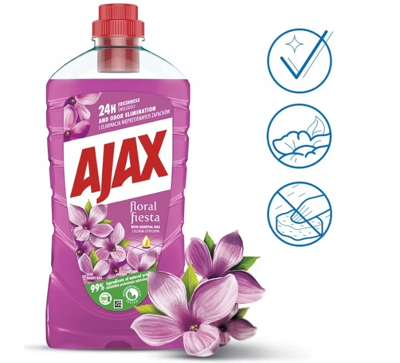 Ajax floral fiesta lilac 1000ml lilac Floor Cleaner At Wholesale Price