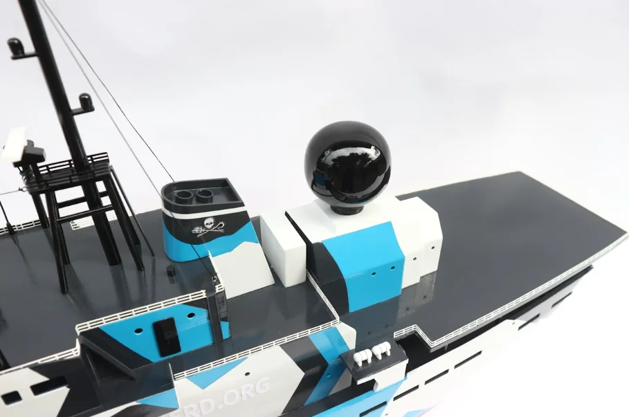 MY STEVE IRWIN Wooden Battle Ship/ Model Boat Novelty Gift Wooden Craft/ Handicraft from Vietnam Manufacturer