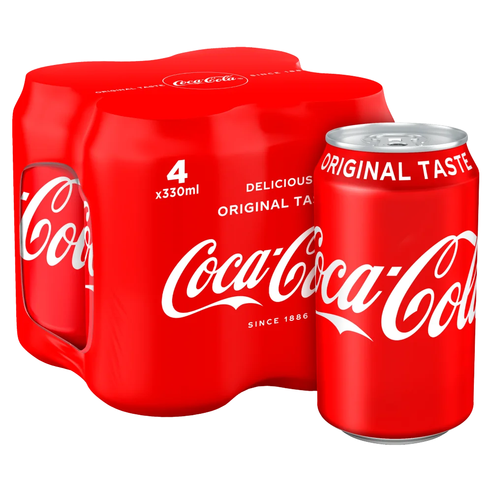 Coca-Cola классические 330 мл x 24 оригинальные банки и 1 5 л 500 20 унций бутылки с классическим вкусом газированных напитков чая