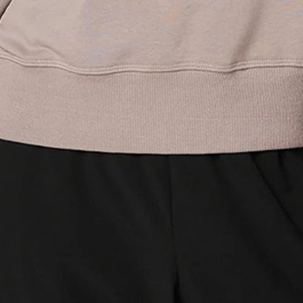 OEM oversize sweatshirts crewneck embroidery letters loose drop shoulder long sleeves custom women cotton pullovers sweatshirt