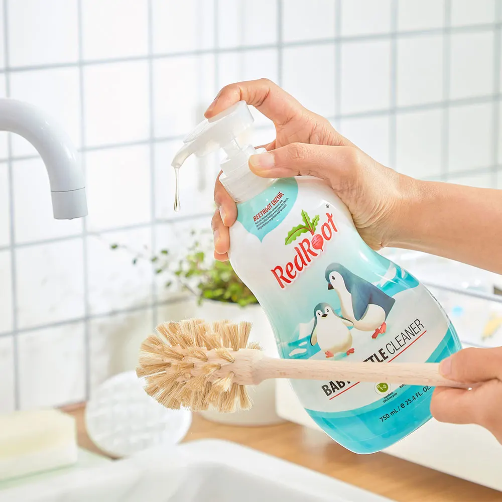 Top Selling Baby Products RedRoot Baby Bottle Cleaner Colorless & fragrance-free Completed Skin Irritation Test