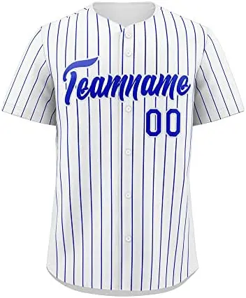 Custom Split Baseball Jersey Button Down Shirt Sports Personalized Stitched Name Number for Men/Women/Boy