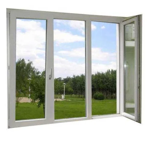 Office Building GLASS-ALUMINUM WINDOWS Aluminum Alloy Folding Screen Dust-proof Modern Horizontal Windows