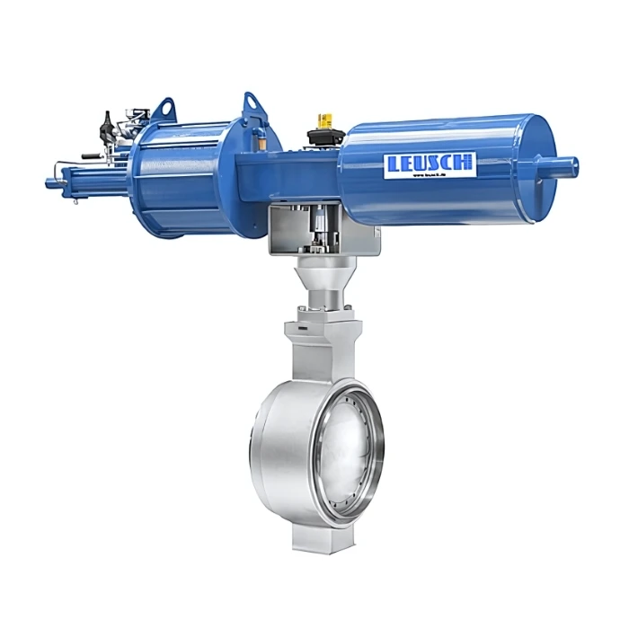 Samson LTR 43 High Temperature Pneumatic ANSI Butterfly Valve with Integrated Pressure Regulation for Precision Control