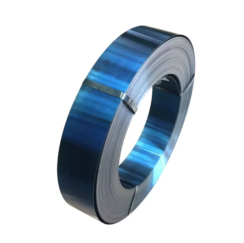 Wear-resistant spring steel plate blue manganese spring steel belt hard and soft 65MN spring steel strip