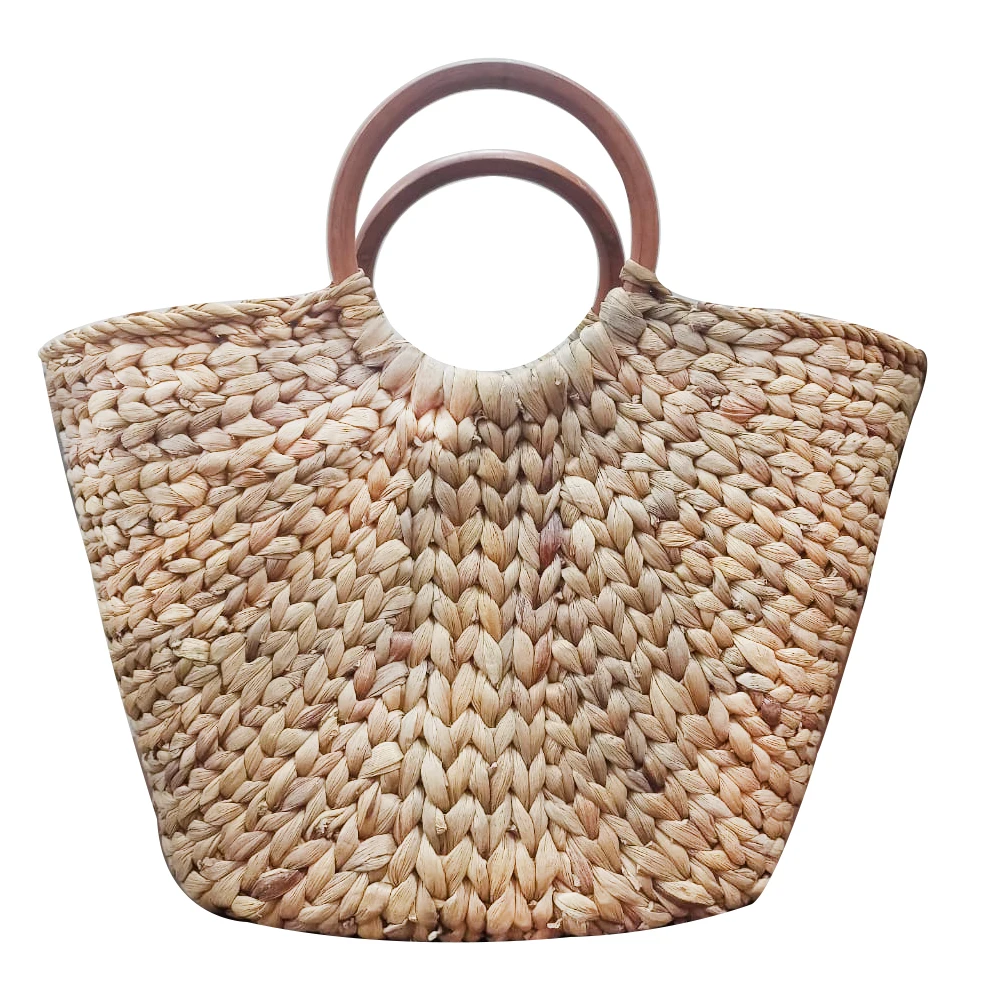 Custom made hand braided Jute Tote Bags from Bangladesh