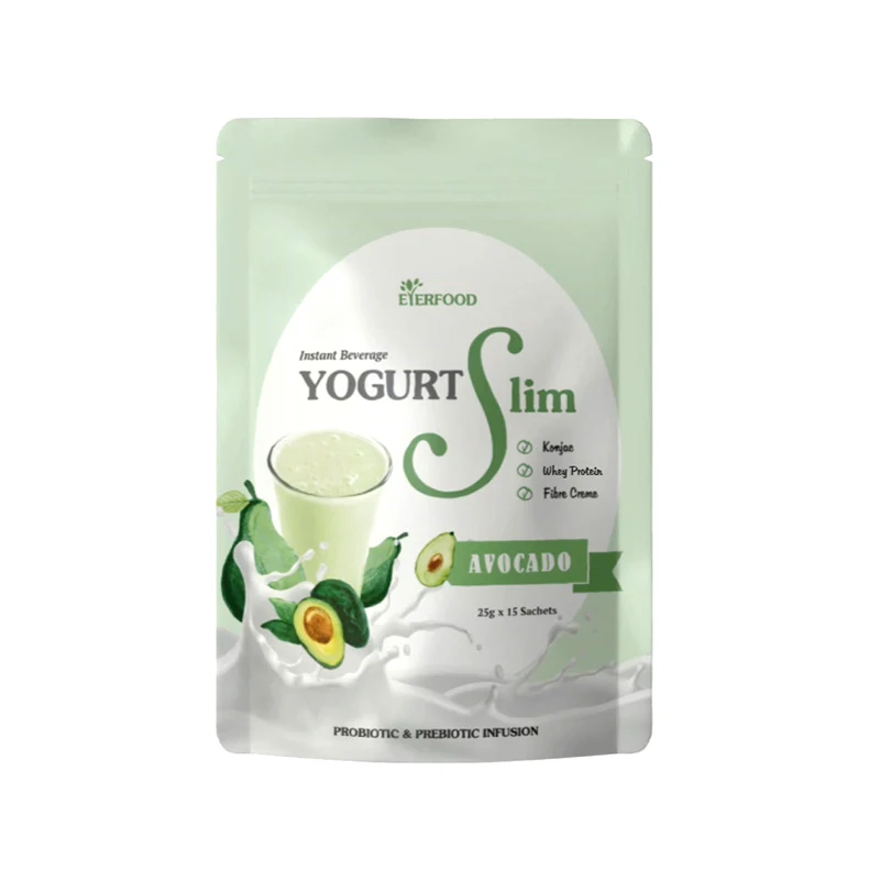 Best Price Smooth and Delicious YogurtSlim Avocado Instant Yogurt Protein Powder Diet Meal Replacement Beverages